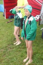 Max a Kuba před startem