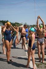 čekání na start štafety