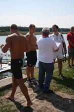 kontrola závodníků