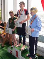 vyhlášení 50K žačky 1997 - 2. Olga Vaníčková