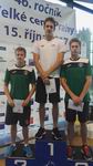 vyhlášení 400 PZ muži - 2. Jan Hanzal, 3. Jakub Lahoda