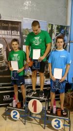 nejlepší dorostenci - Tomáš Kozubek a Leonard Lajčuk