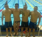 tady vidíte - bronzová 4x50K štafeta