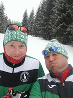 trenéři před tréninkem