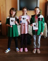 vyhlášení závodu - nejmladší