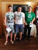 vyhlášení závodu - zkušení