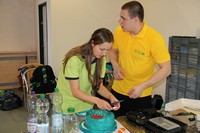 porcování dortu pro klokany