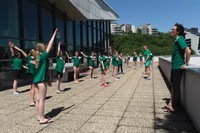 odpolední rozcvička