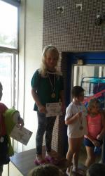 vyhlášení 1. Barbora Škopová