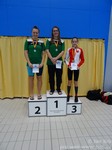 vyhlášení 200PZ ženy - 1. Michaela Štěrbová, 2. Kateřina Holubová
