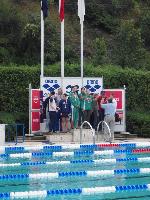 vyhlášení 4x100PŠ - 1. Lenka, Terka, Terka a Michelle