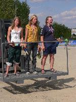 vyhlášení Mistrovství ČR mladších dorostenek na 5km - 2. Simona Švandelíková