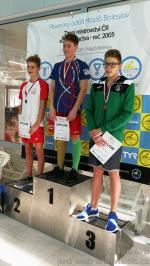 vyhlášení 200M žáci 2005 - 3. David Lahoda