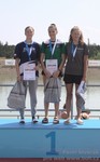 vyhlášení MČR 5 km mladší dorostenky - 1. Denisa Bartošová