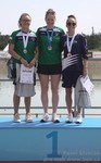vyhlášení MČR 5 km ženy - 1. Lenka Štěrbová, 2. Julie Pleskotová