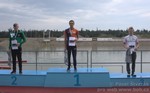 vyhlášení 1 km kadeti - 2. Ondra Šimsa