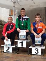 vyhlášení mužů 10 km - 1. Tadeáš Neliba