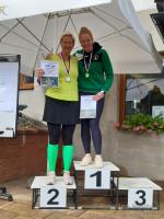 vyhlášení žen 10 km - 1. Lenka Štěrbová