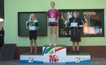 vyhlášení 3 km žačky - 2. Barbora Škopová