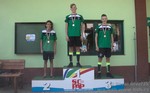 vyhlášení ČP DP kadeti 2006 - 1. Ondra Šimsa, 2. Kuba Chára (zastoupil Kuba Š), 3. Radek Šimsa