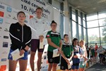 vyhlášení 400K ženy - 3. Julie Pleskotová, 4. Denisa Bartošová a 6. Anna Kolářová