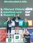 vyhlášení 50K - starší žačky - 3. Karla Škopová