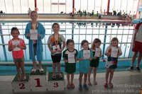 vyhlášení nejmenších - Majda a Beátka