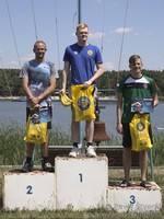 vyhlášení 5 km junioři - 3. Ondřej Šimsa