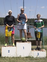 vyhlášení 5 km masters - 3. Kateřina Augustová