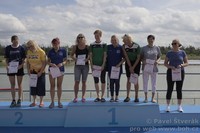 vyhlášení 5 km ženy masters E-H - 1. Kačka Augustová, 1. Alžběta Dvořáková