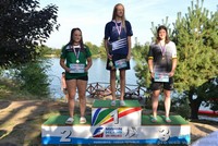 vyhlášení 5 km ženy - 2. Nikita Kalivodová