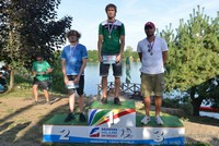 vyhlášení 5 km muži - 1. Jan Carda