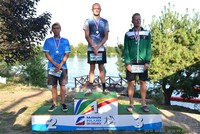 vyhlášení 15 km muži - 3. Tomáš Reissmüller