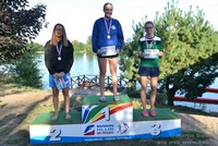 vyhlášení 3 km ženy - 3. Nikol Svobodová