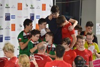 vyhlášení štafeta žáci 4x50 PŠ - 2.  Adam, Mára, Ondra, Patrik