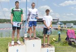 vyhlášení 3 km kadeti - 2. Patrik Boháč
