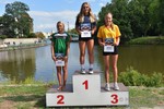 vyhlášení 1 km kadetky - 2. Laura Siebertová