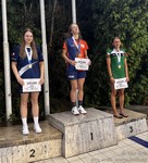 vyhlášení 800K mladší juniorky - 3. Margarita Paroubková
