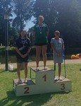 vyhlášení 1 km ženy - 1. Hana Jurčáková