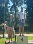 vyhlášení Budějovický plavecký trojboj kadetky  - 2. Anna Kotschová