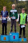 vyhlášení 3 km mladší žáci - 1. Michal Němec