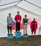 vyhlášení 5km kadeti - 3. Václav Tichý