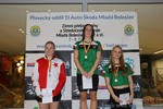 vyhlášení 400PZ - 1. Tereza Čermáková a 3. Adéla McDonnell
