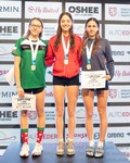 vyhlášení 400PZ mladší juniorky - 2. Margarita Paroubková