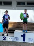 vyhlášení 1 km mladší žáci - 1. František Tichý