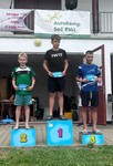 vyhlášení 3km starší žáci - 2. Michal Němec vyhlášení 3km starší žáci - 2. Michal Němec