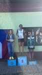 vyhlášení 5 km ženy masters - 3. Petra Čermáková
