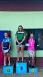 vyhlášení 1 km ženy - 1. Hana Jurčáková