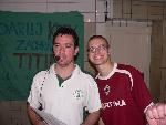 Hakloš se svým bývalým trenérem