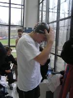 koncentrace před závodem  v uších Mozarta samozřejmě